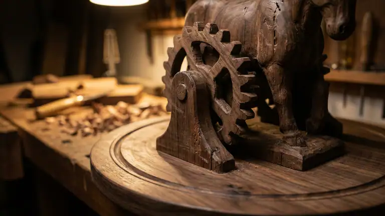 فن النحت الرقمي: لماذا تتفوق لعبة Woodturning؟ header