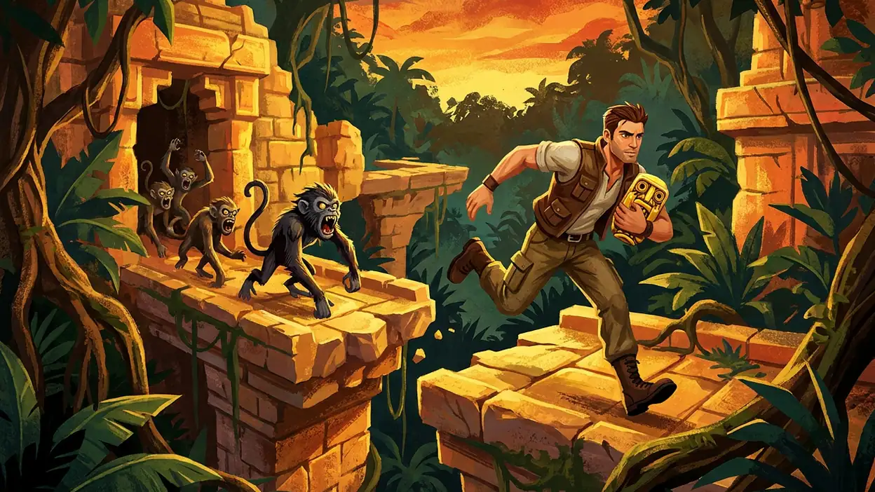 Temple Run Review: A Relentless Chase That Still Hooks You header