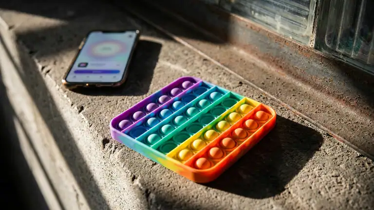 La Experiencia Sensorial de Fidget Toys Trading: Pop It 3D header