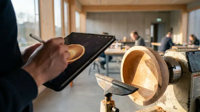 Woodturning: Arte y Precisión en la Palma de tu Mano header