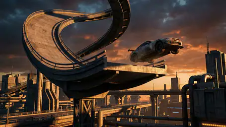 Ramp Car Games: GT Car Stunts - Adrenalina e Estratégia em Alta Velocidade header